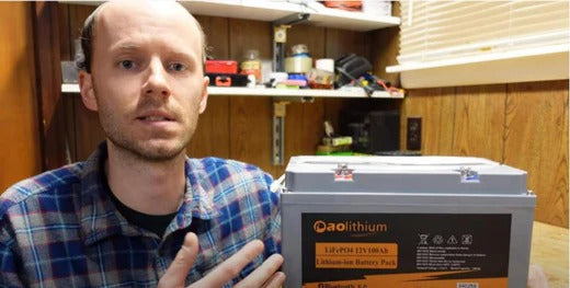 AoLithium 12V 100Ah LiFePO4 Battery Review and Teardown, 200A-Rated, With Bluetooth!