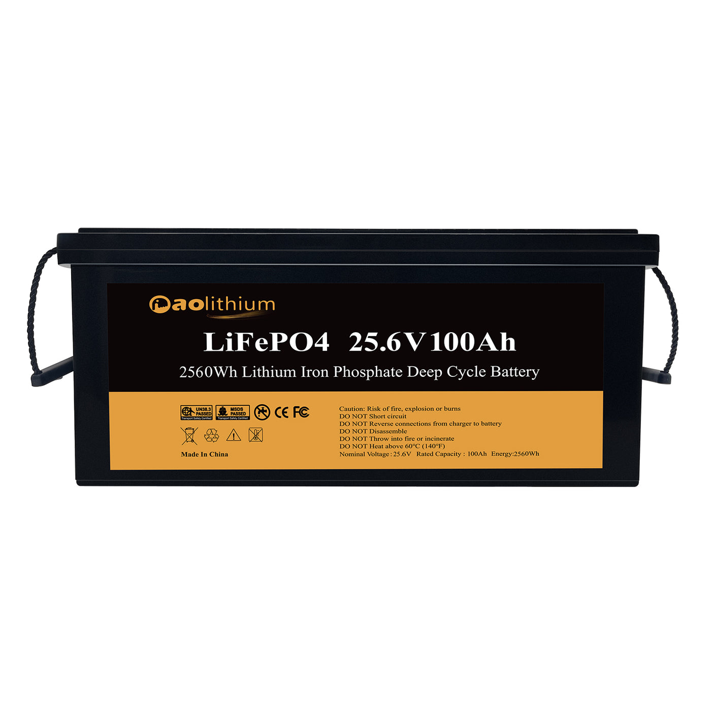 AOLITHIUM 24V 100AH LiFePO4 Lithium Battery (Pre Sale)
