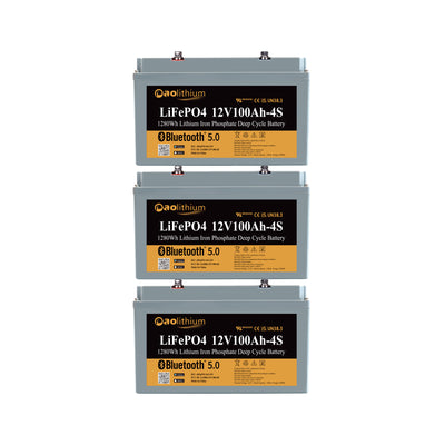 12V100Ah-4S Lithium LiFePO4 Battery